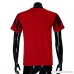 AMOFINY Men's Tops Tee Slim Fit Hooded Short Sleeve Muscle Casual Blouse Shirts Red B07P5MVWRM